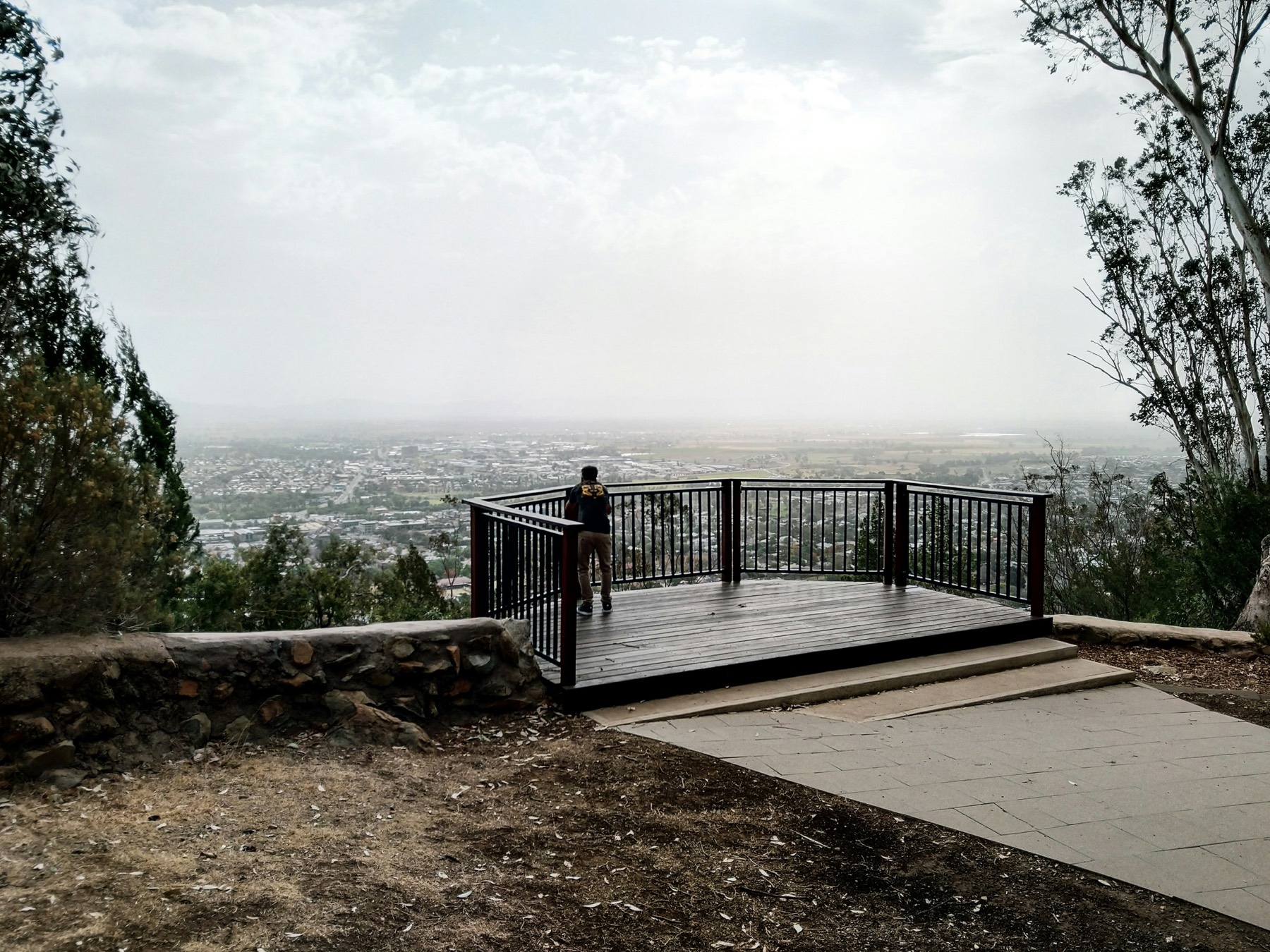 View over Tamworth NSW
